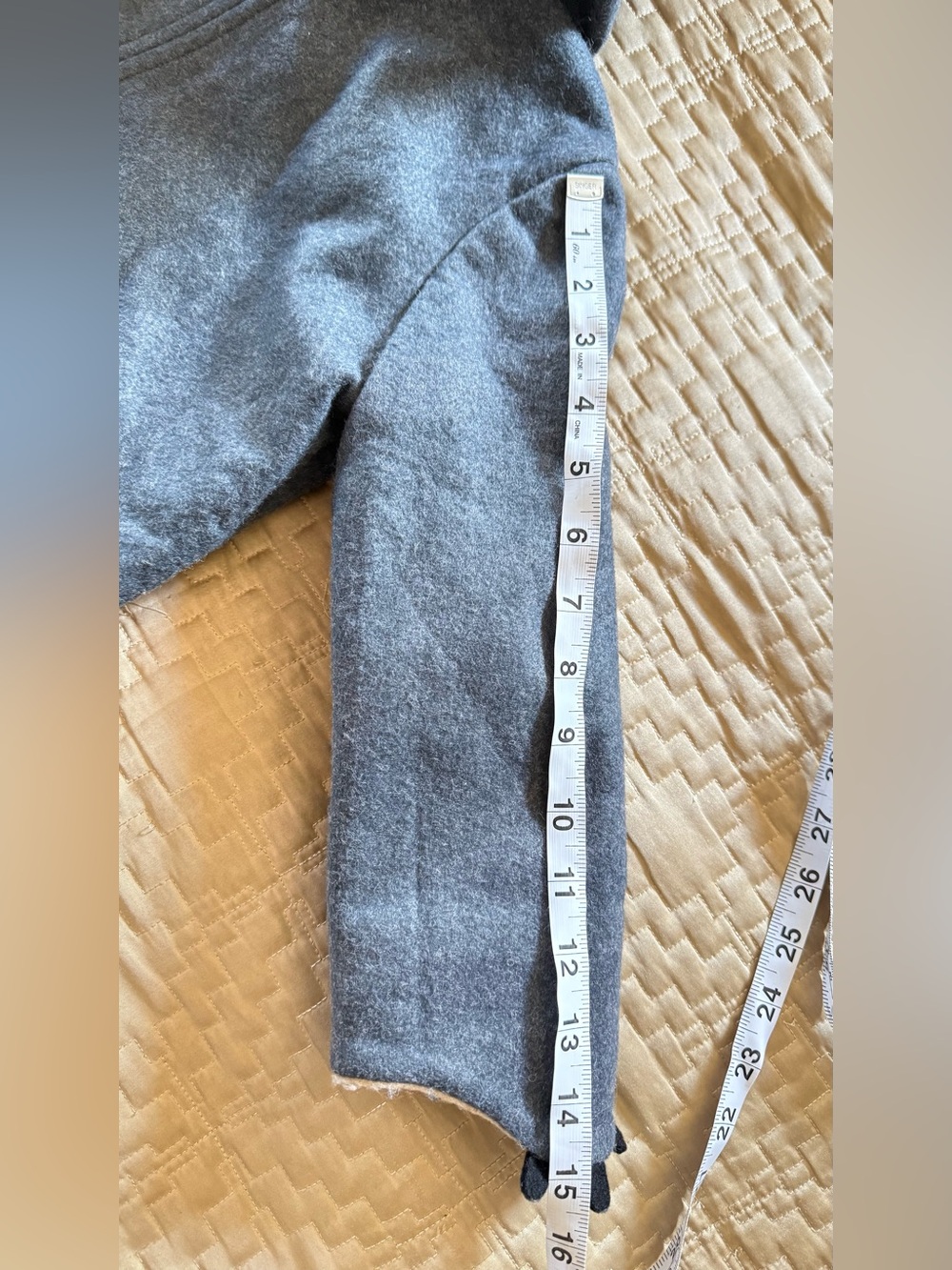 Little Goodall Unisex Wool-blend Rowdy Raccoon  Coat
Size 4T - Picture 5 of 8